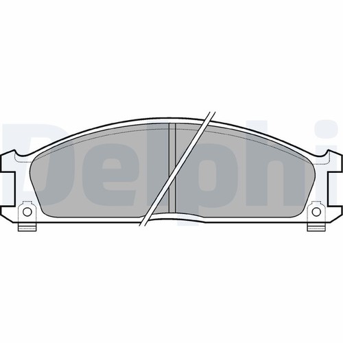 Delphi lp543 set plaquettes - delphi,