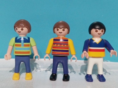 Playmobil figurines enfants - playmobil, x3