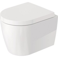 Cuvette WC suspendue à fond creux - ME by Starck Compact Rimless DURAVIT
