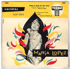 Maria LOPEZ    Dans le bleu du
