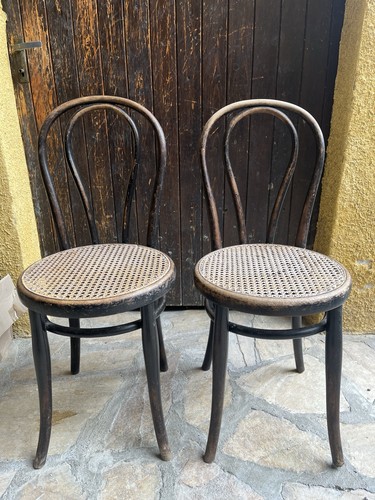 Paire chaises bistrot - chaises,