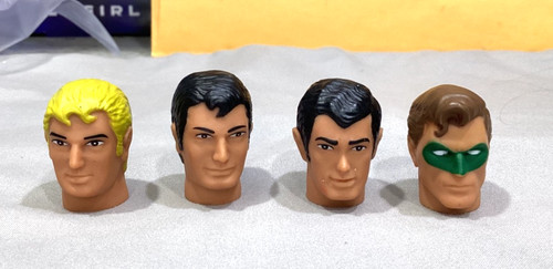 Repro mego head lot - mego, superman