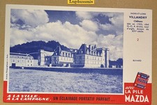 Buvard Pub Publicitaire Lea pile Mazda  x 2