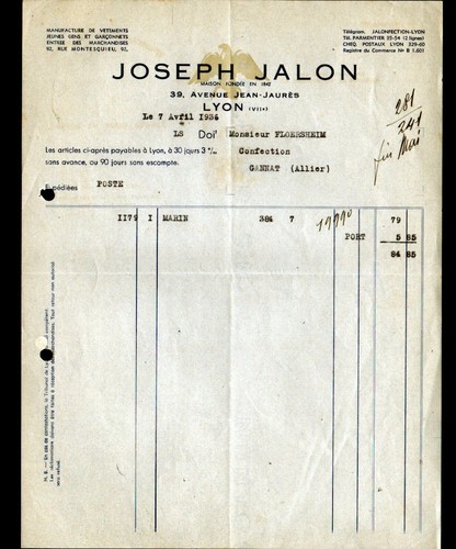 Lyon usine confection - (69),