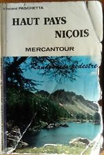 livre topo guide, voies d' escalade rando massif du mercantour alpes maritimes