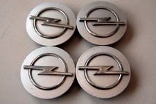 OEM GM Opel Astra Zafira 09223038HX Ensemble de cache-moyeux en alliage argenté