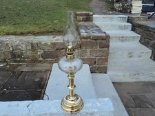 ANCIENNE LAMPE DE BUREAU CHEMIN DE FER DE L EST LAITON LAMP