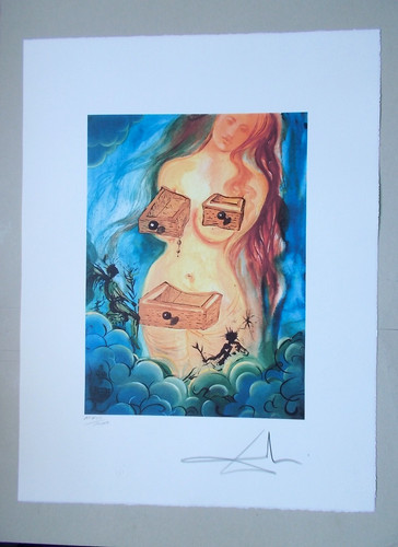 Lithographie salvador dali - ,