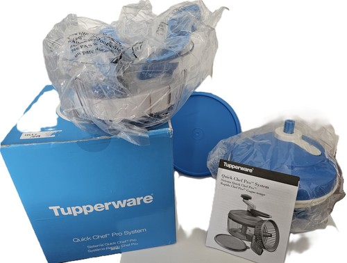 New tupperware quick chef - new,