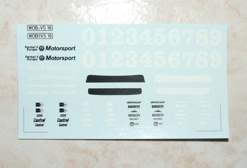 Decals volkswagen motorsport - decals,