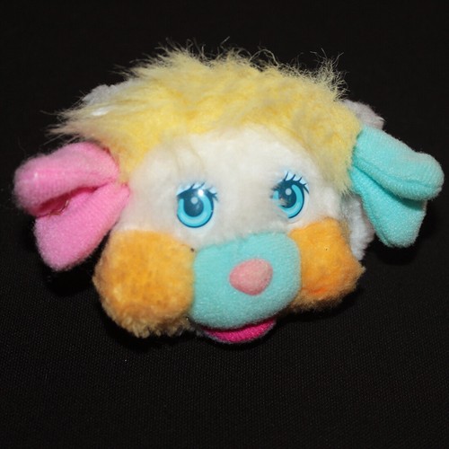 Bracelet blanc peluche popples - blanc,