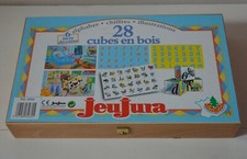 Jeu jouet 28 CUBES JEU JURA