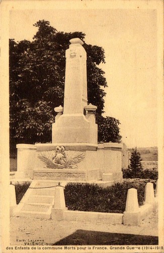 Valence carte postale - carte,