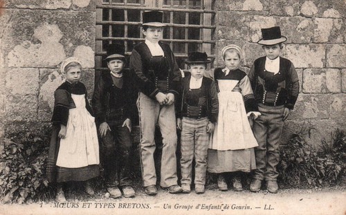 Carte postale gourin - carte,