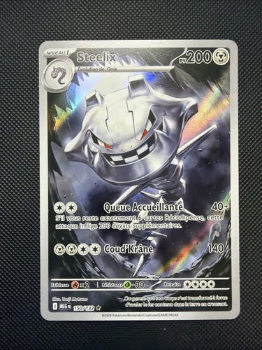 Carte pokémon steelix - pokémon,