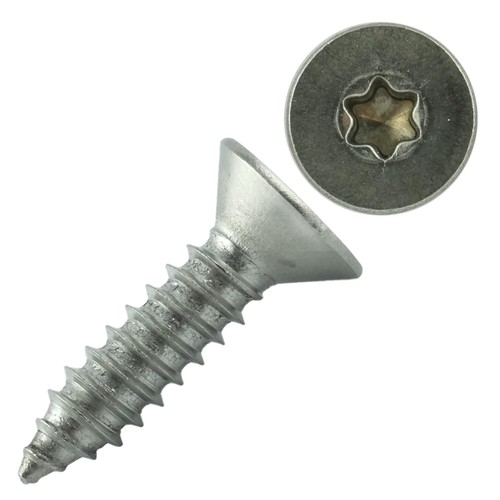 Vis bois inox torx 4x10mm - bois, a2