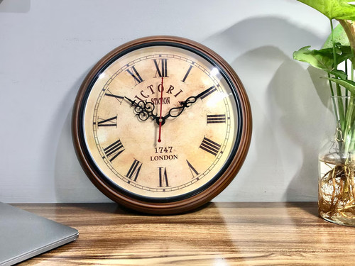 Horloge murale bois - horloge,