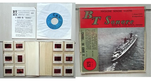 Paquebot france disque 12 - paquebot,