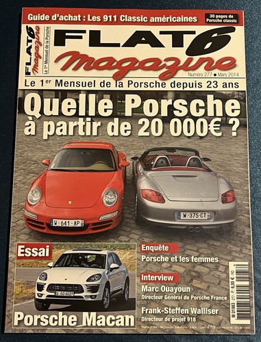 Flat magazine porsche 277 - magazine,