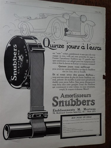 Snubbers amortisseurs - snubbers,