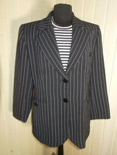 VINTAGE Veste Blazer noir