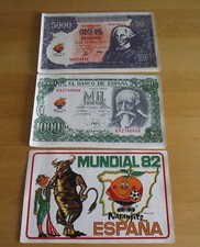 1982 ESPAGNA 82  SETS DE TABLE ESPAGNE  NARANJITO MUNDIAL 82  