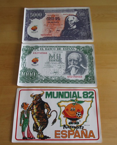 1982 espagna sets de - sets, table