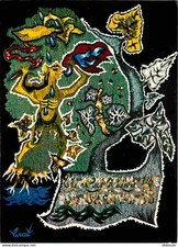 Art - Tapisserie - Jean Lurçat - La Mer - CPM - Voir Scans Recto-Verso