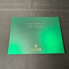 ROLEX SEA-DWELLER DEEPSEA BOOKLET 2019 FZ3930