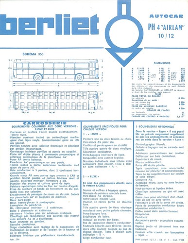 Berliet autocar 4 airlam - /, ph