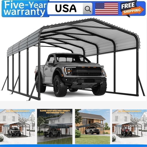 Metal carport with - ☑️metal,