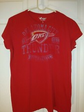 Oklahoma City Thunder~Women's T-Shirt~NBA~Size Lg