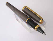 STYLO ROLLER BILLE DE PRESTIGE DUPONT FIDELIO EN LAQUE MARRON N287