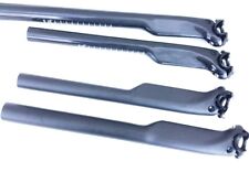 Charbon Tige de Selle Aero 31,6/27,2 MM 350mm 400mm Mat Glossy