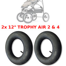 2x CHAMBRE A AIR POUSSETTE 12" TYPE TROPHY AIR 4 ET 2 NEUF VALVE DROITE SCHRADER