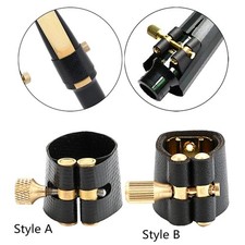 Attache de ligature en cuir