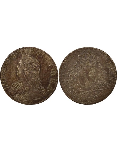 France louis ecu argent - -,