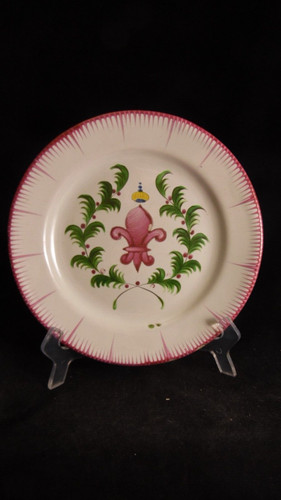 Assiette décor fleur de - décor,