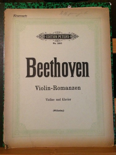 Beethoven romances pour violon - beethoven,