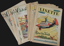 21 revues " LISETTE "  1949 et
