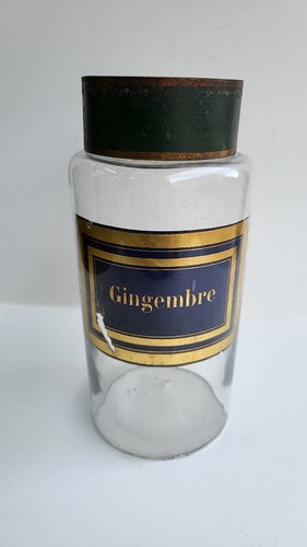 Ancien pot pharmacie - a,