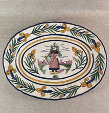 BEAU PLAT EN CERAMIQUE FAIENCE
