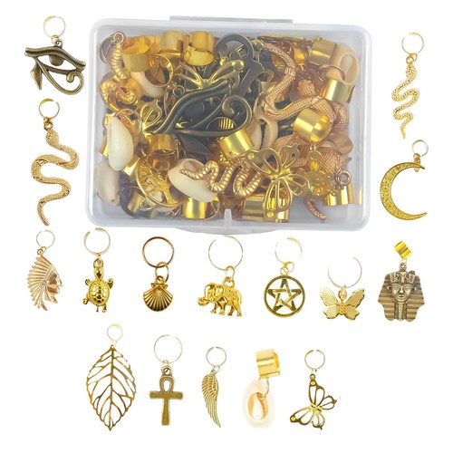 Pièces perles dreadlocks - 40,
