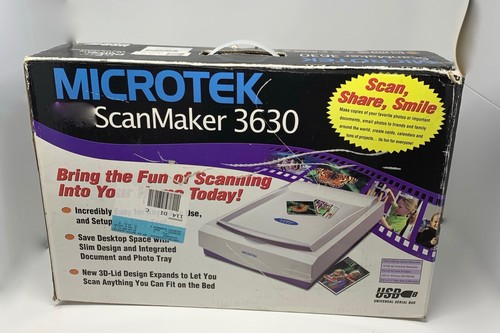 Microtek scanmaker 3600 - scanmaker,