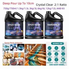 Clear epoxy resin 5kg - 1.5kg, 3kg