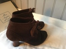 bottines NEOSENS cuir brun .t 36 (J/F/V)