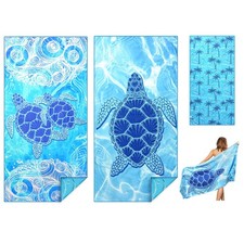 Lot de 2 serviettes de plage