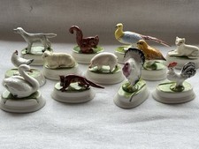 Lot Portes Nom Signé Baccarat Boutique France Animaux Rare et Magnifique