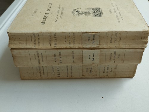 Auguste brizeux volumes - auguste,