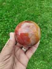 Cornaline Forme Sphère Pierre